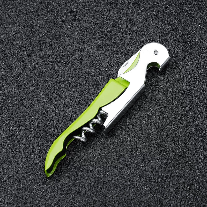 Seahorse Bottle Opener Paddle — Universal stainless steel corkscrew, color options