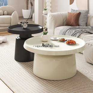 Senior Creative Iron Tea Time Small Unit Nordic Living Room Home Furnishing Simple and Modern Home Round Martini Combination