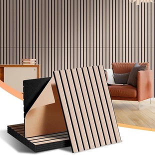 Cross-border polyester fiber sound-absorbing board felt wall stickers cork board studio decorative painting grille anti-collision sound insulation board