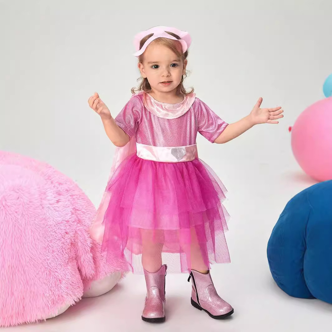 핑크 드레스(아이 마스크 포함)