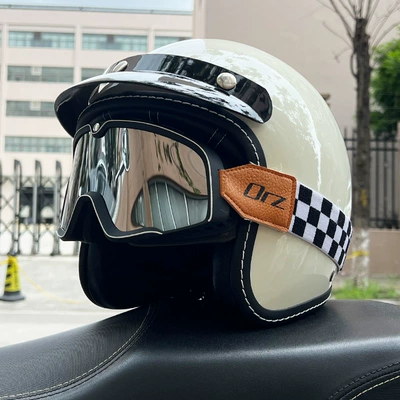 Helmets Summer Retro Half Helmets Electric – Car helmet