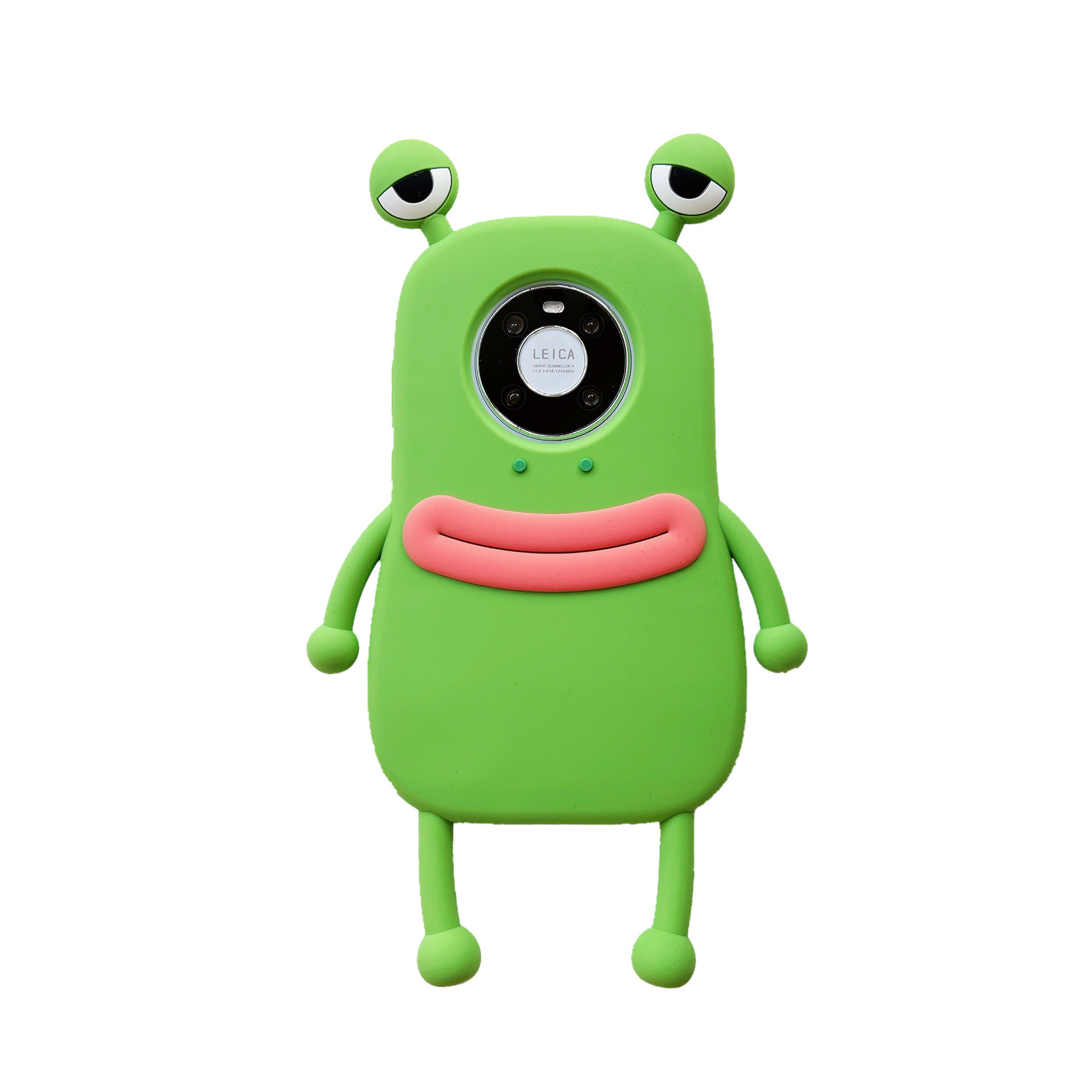 3D Frog Suitable For Huawei Mate56pro Phone P50/40/Nova9/8Pro Silicone Case Anti-Slip_voghion.com