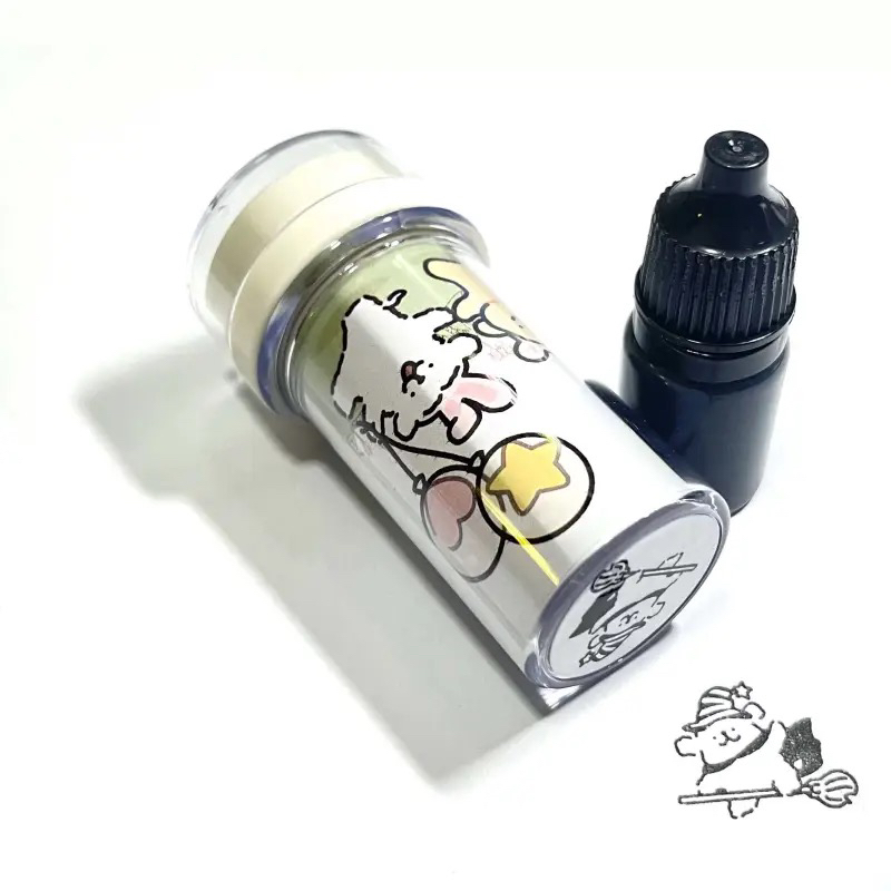 라인 강아지 [마법] (인쇄 잉크 포함)