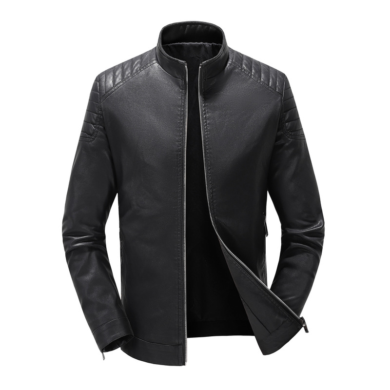 Spring and Autumn High-end Counter Leather Men's Top Leather Biker Clothing Leather Jacket Thin Coat Men Spring and Autumn High-end Counter Leather Men's Top Leather Biker Clothing Leather Jacket Thin Coat Men