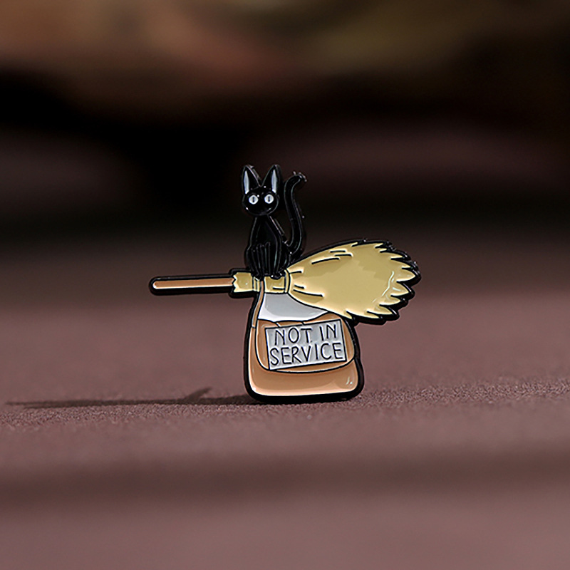 Cute Pin Animal Letter Zinc Alloy Stoving Varnish Unisex Brooches display picture 6