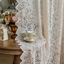 K 33422 European Pastoral Lace Curtain ŷʽ��԰��˿��ɴ
