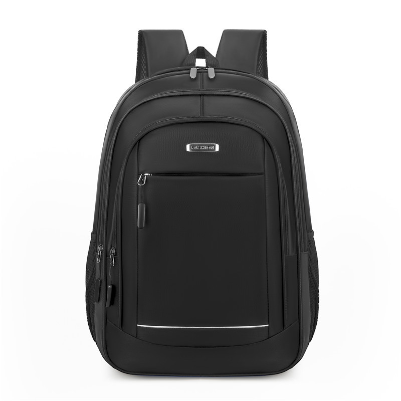Mochila de computadora de negocios de gran capacidad nueva transfronteriza, mochila de viaje al aire libre de ocio, mochila escolar de reducción de carga para estudiantes de secundaria