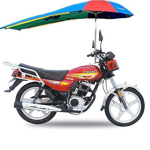 印刷高品质三龙牌摩托车雨伞防紫外线加宽工厂跨骑摩托车双层加厚