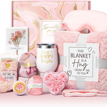 亚马逊生日礼品套装香薰蜡烛香皂沐浴套装母亲节闺蜜女士伴手礼