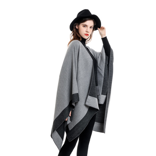  spring, autumn and winter solid color European and American travel and shopping new warm large shawl wholesale