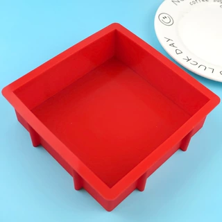 现货批发 单个正方形 diy树脂水晶滴胶模具 创意镜面装饰硅胶模具