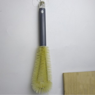 Long handle Cup brush milk bottle brush washing Cup brush artifact soybean milk wall breaking machine special no dead angle household kitchen cleaning
