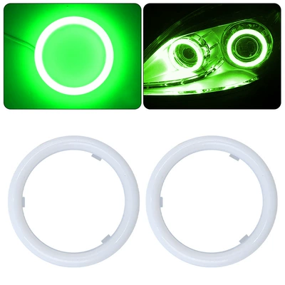 modified LED light cotton light, Gündüz işıqları - 60mm-green-light-single-valence