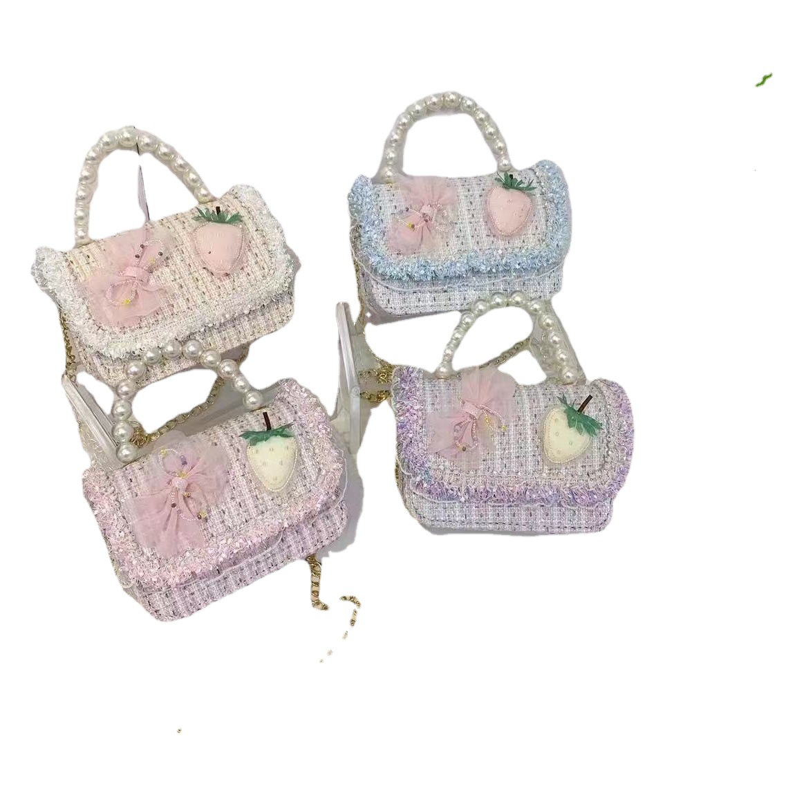 Children's Princess Chanel Style Cute Bag Children's Handbag Women's Treasure Fashion Crossbody Bag All-match Children's Bag Wholesale
