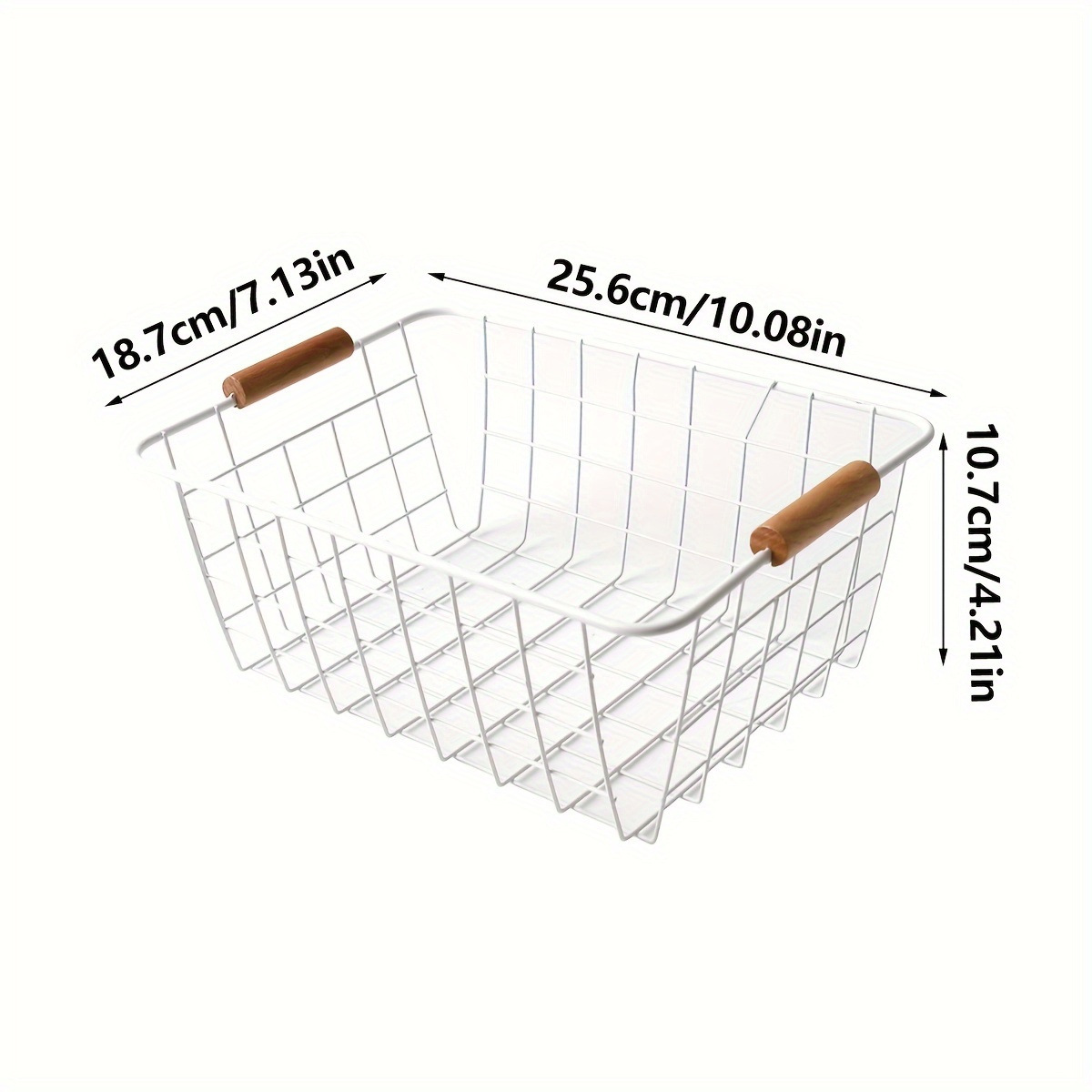 Cestas de almacenamiento de congelador transfronterizo Cestas de almacenamiento de cocina Cestas de almacenamiento de congelación Cestas de almacenamiento de congelador