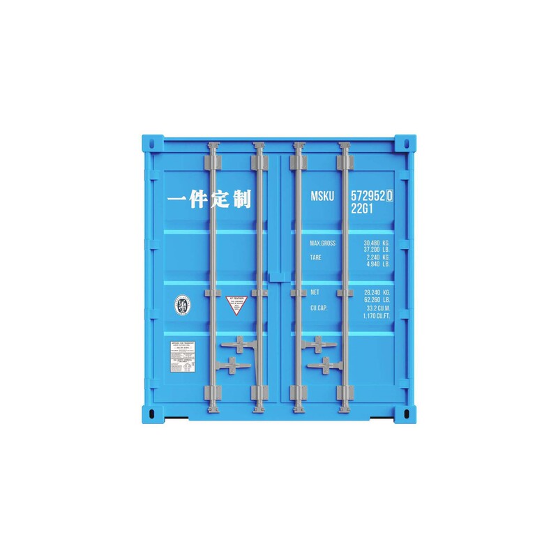 集装箱模型摆件办公桌面文具笔筒收纳礼品盒航运货柜玩具创意礼品|undefined