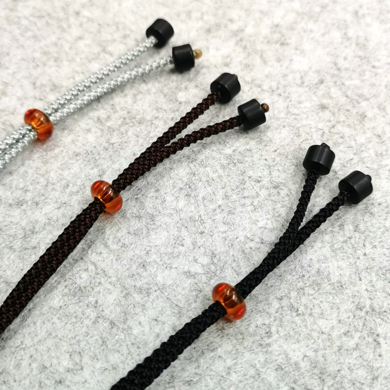 Adjustable agate necklace cord, wear-resistant soft strap