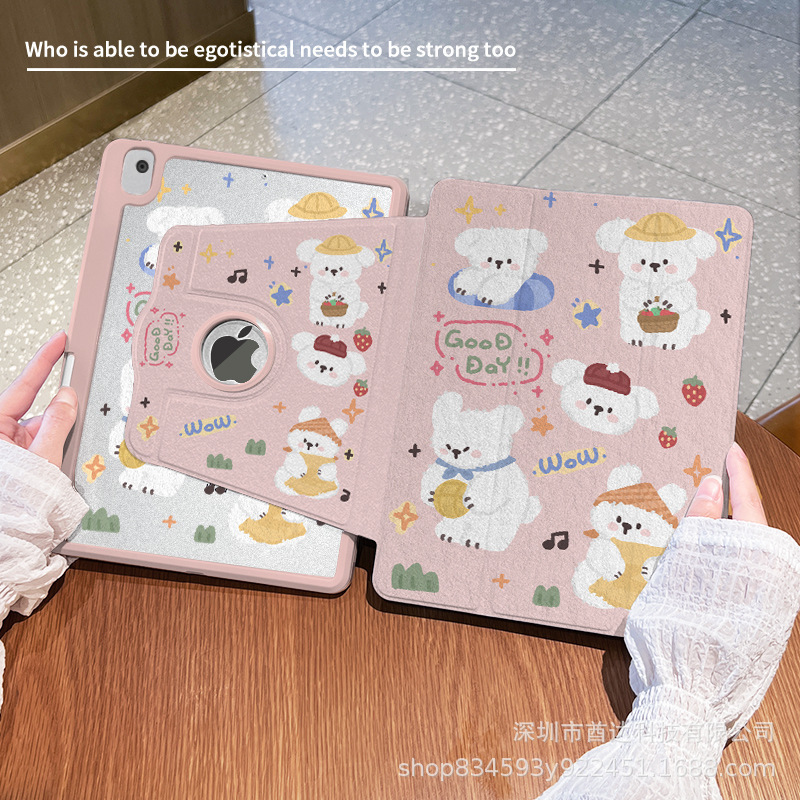 Customized 720 ° Rotating iPad Protective Case iPad 10.9inch 70% off Rotating Acrylic Tablet Protective Case