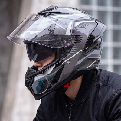 AD electric motorcycle helmet, Motosiklet kaskı (dəbilqə)