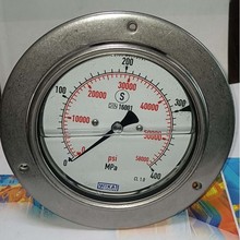 威卡WIKA PG23HP-P.100工业水射流切割水清洗设备超高压压力表