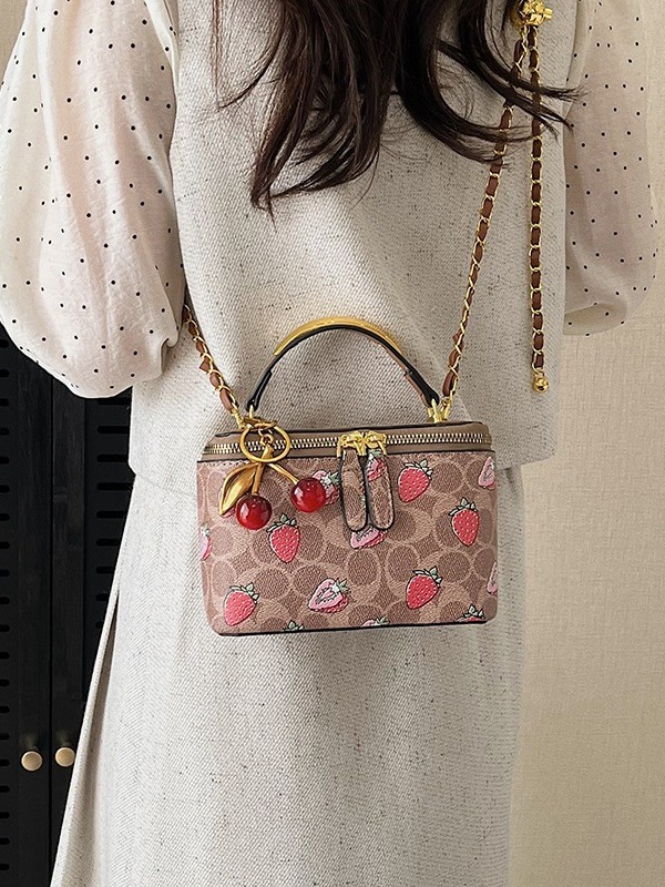 Nuevo comercio exterior transfronterizo de alta sensación de impresión caja de mano bolsos pequeños bolsos de moda lujosa bolsa de mochila exterior