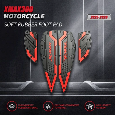 Suitable for YAMAHA XMAX300 footrest rubber, motorcycle modification accessories, non-slip foot pads