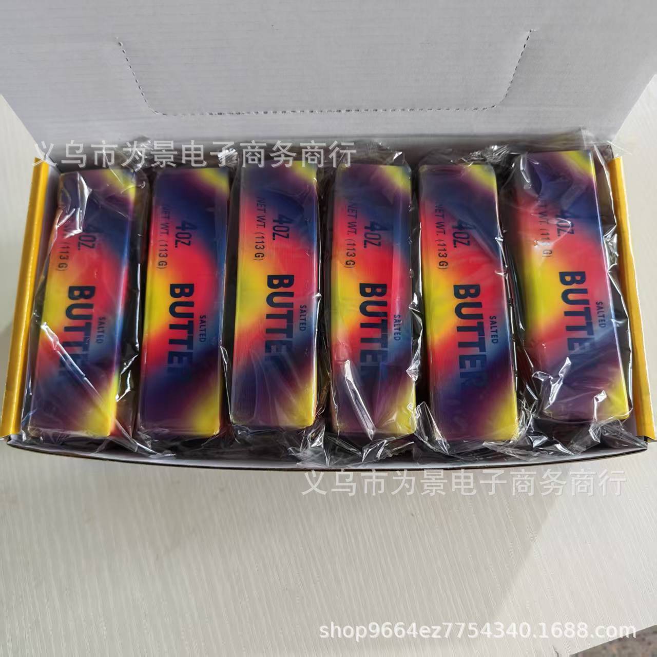 Humedecido suave fragancia pegajosa lenta imitación barra de mantequilla de rebote lento pellizco Le alivio de compresión modelo accesorios humedecido suave sensación de regalo
