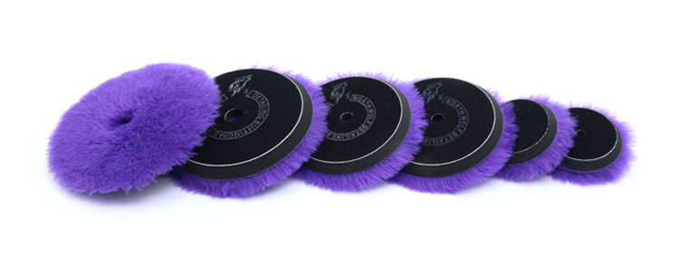 Beilang Car Polishing Wool Disc Three-In-One Purple Wool Paint Scratch Repair Polishing Disc Resistant Polishing Wool Wheel