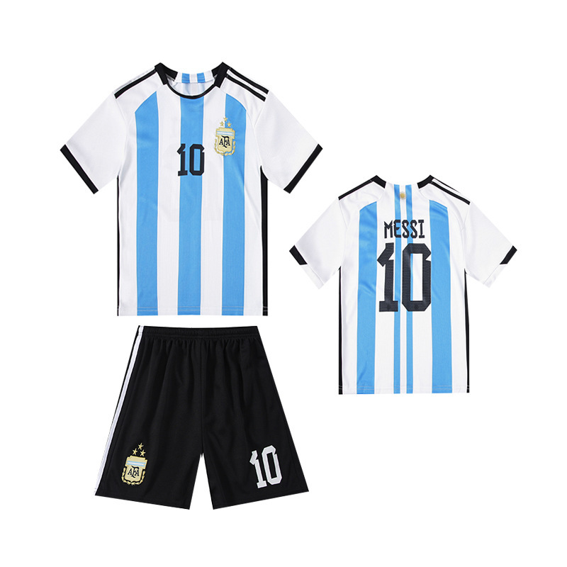 Children's Football Belt suit Samsung Argentina Portugal No.7 Jersey Kindergarten Sports Class Clothes