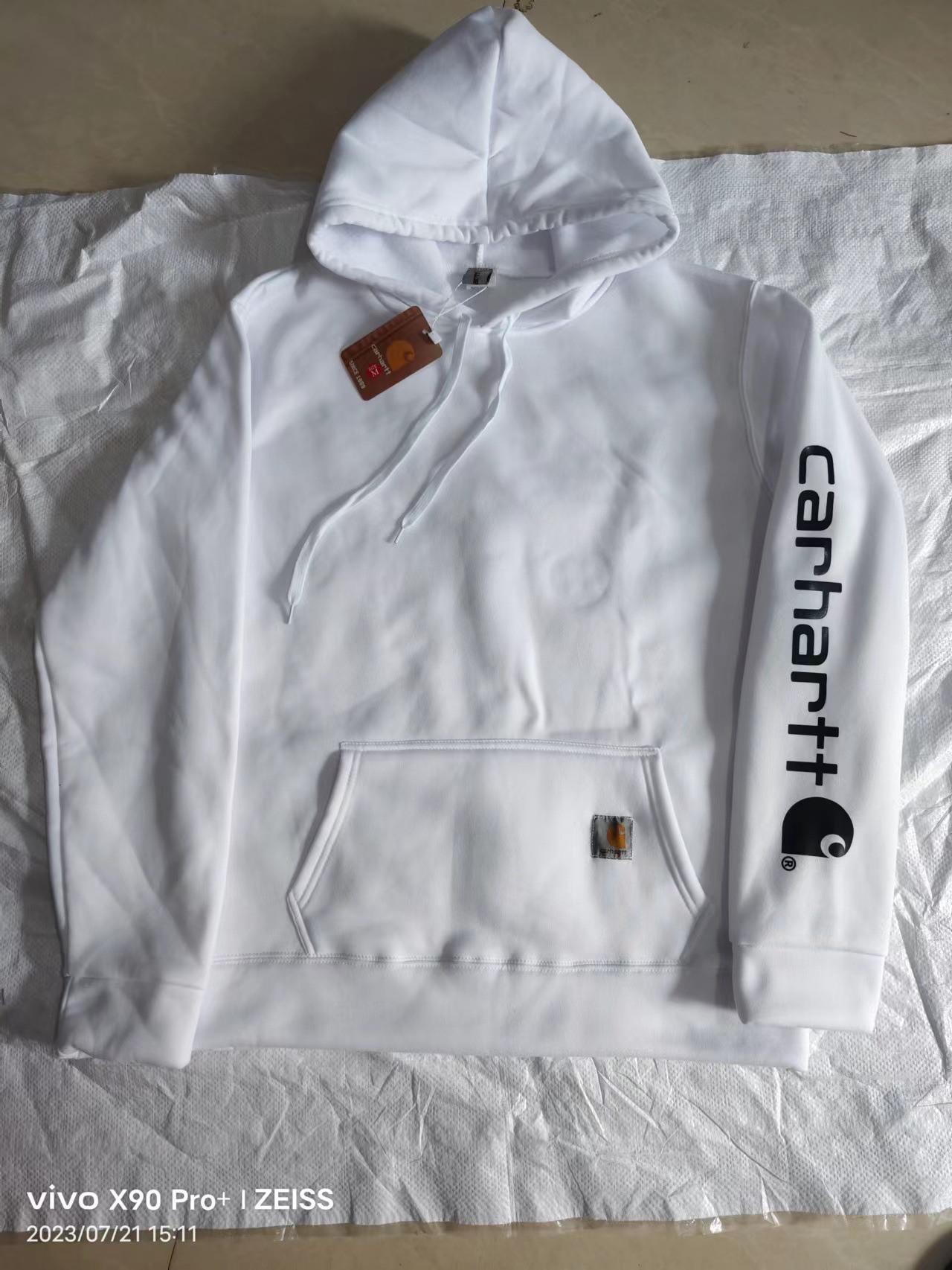 Sudadera con Capucha Carhartt de Moda Europea y Americana, Superventas en Amazon, para Hombre y Mujer, Venta al por Mayor del Fabricante