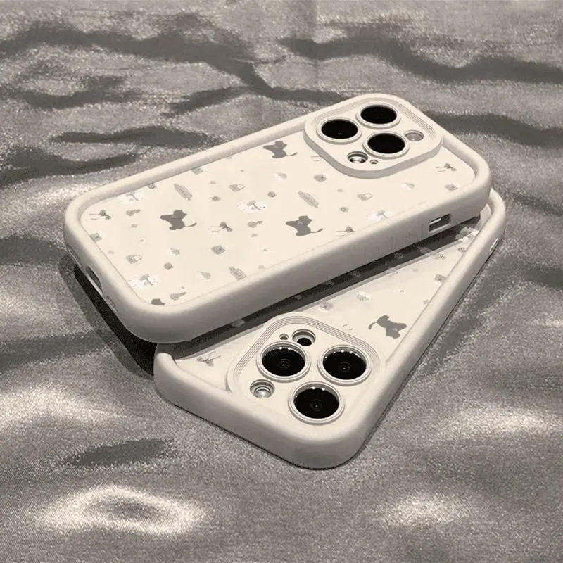 Gray cat for millet 14 mobile phone case 13 women 12/11 silicone red rice k70 new k60 soft k40 full