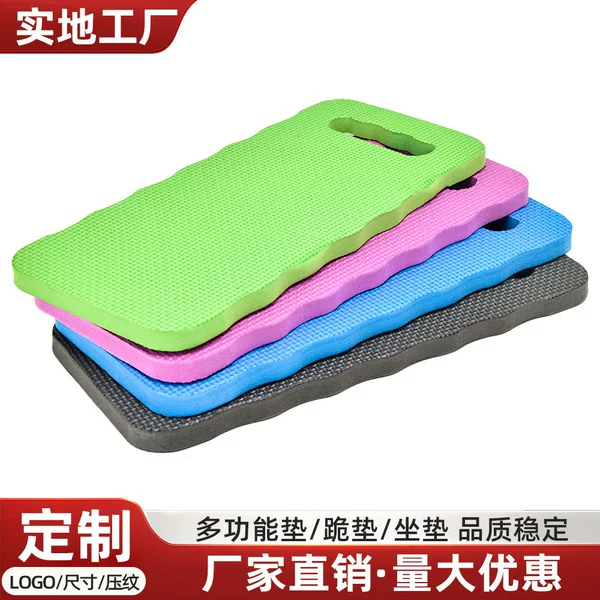 Factory Direct Supply eva Kneeling Mat Garden Kneeling Mat Soft Waterproof Cross-border Mat Foam Mat Knee Pad Sponge Mat