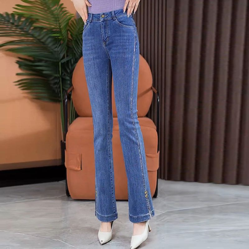 Autumn fashionable jeans