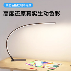 スタンド寮大学生目保護学習専用高級感子供デスクトップ読書デスクライトLEDスタンド