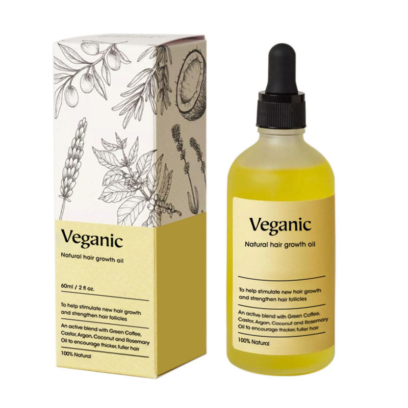 跨境全英文Veganic hair oil护发精油柔顺修护改善毛躁头发精油|undefined