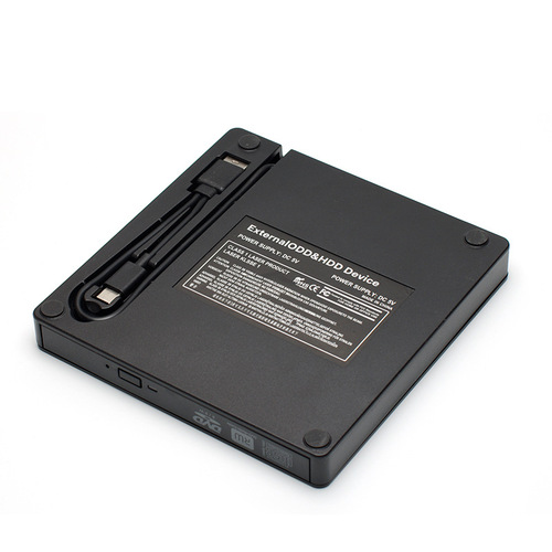 12.7mm Black Mobile DVD Writer DVDRW Burner Computer Laptop Accessories Drive Unit Core Factory Wholesale