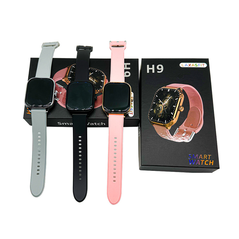 H9 Smart Watch Health Monitoring Bluetooth Call Watch Sports Heart Rate Factory Cross-border Private Model Large Screen H9 Smart Watch Health Monitoring Bluetooth Call Watch Sports Heart Rate Factory Cross-border Private Model Large Screen