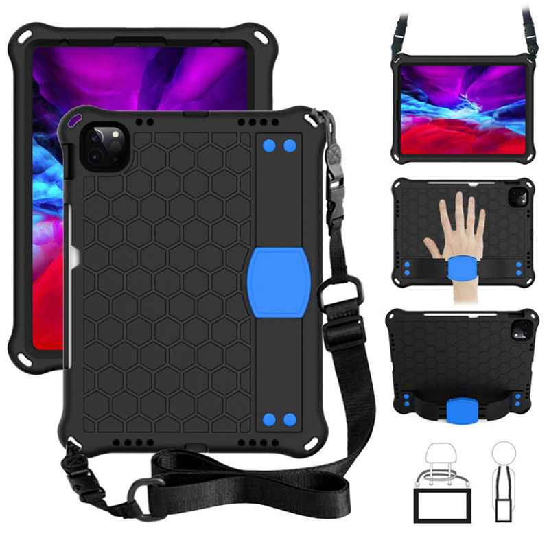 Cross-Border Applicable Ipad10 Protective Case Air11 Tablet Protective Case Portable Anti-Fall Full Cover Shoulder Strap Cross-Border Applicable Ipad10 Protective Case Air11 Tablet Protective Case Portable Anti-Fall Full Cover Shoulder Strap
