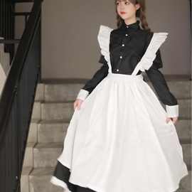男穿女仆装女装大佬cosplay服装可爱洛丽塔伪娘咖啡厅反串
