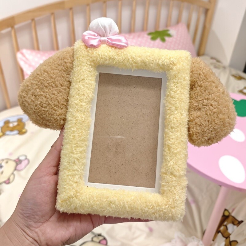 New cute chef cake DIY plush photo frame, desktop stand, high aesthetic value, perfect for gifting New cute chef cake DIY plush photo frame, desktop stand, high aesthetic value, perfect for gifting