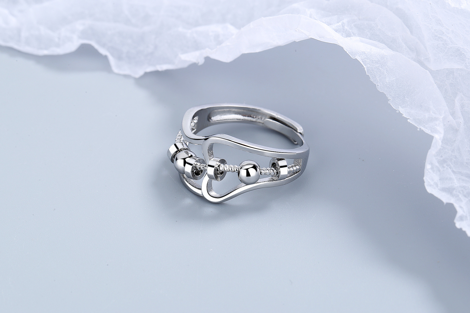 Simple Style Geometric Copper Hollow Out Rings