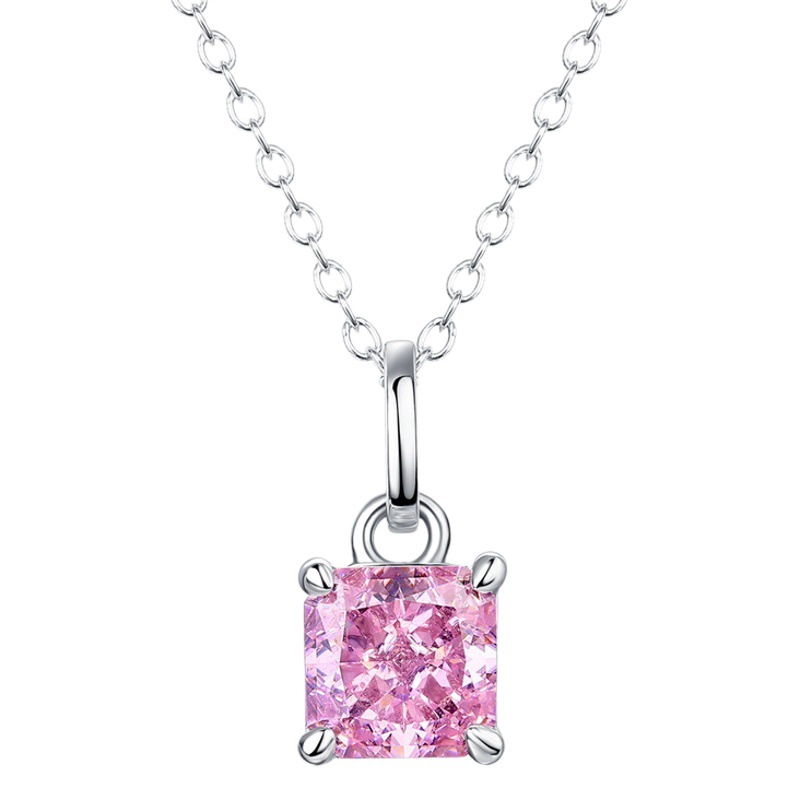 Wilsheng joyería nueva S925 plata pura colgante de moda elegante Rosa Flor hielo corte diamante alto carbono entrega la fábrica