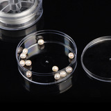 Эластичный мяч из жемчуга, ожерелье, браслет с бусинами, 0.2mm