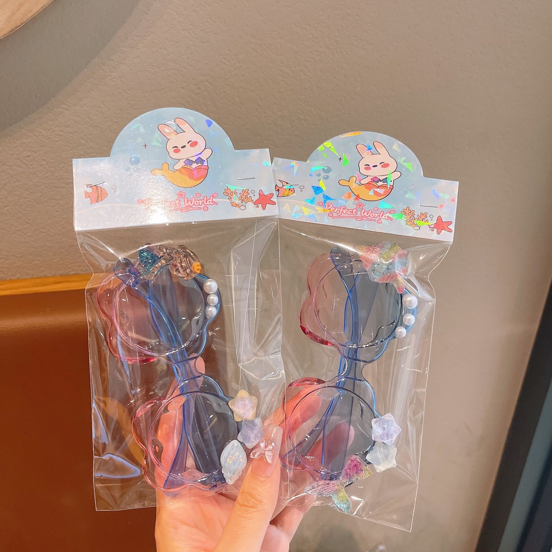 Gfas de sol para niños lindas gafas de protección solar Koolomi, gafas de sol de moda para niñas, nuevas gafas para bebés