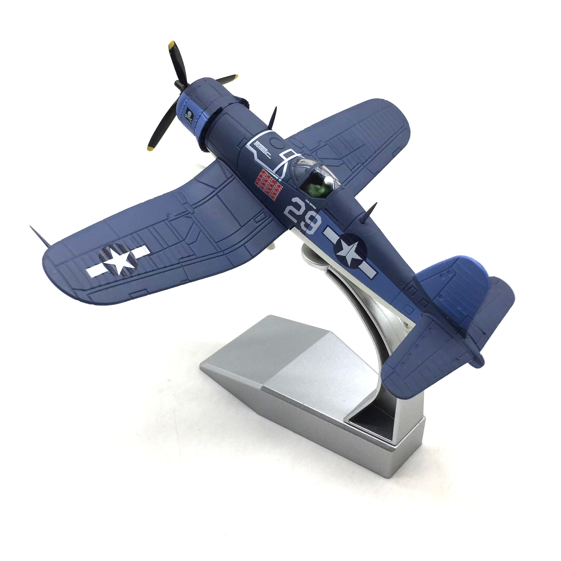 1:72 US Navy F4U pirate ship-based land-based fighter alloy military aircraft model finished product