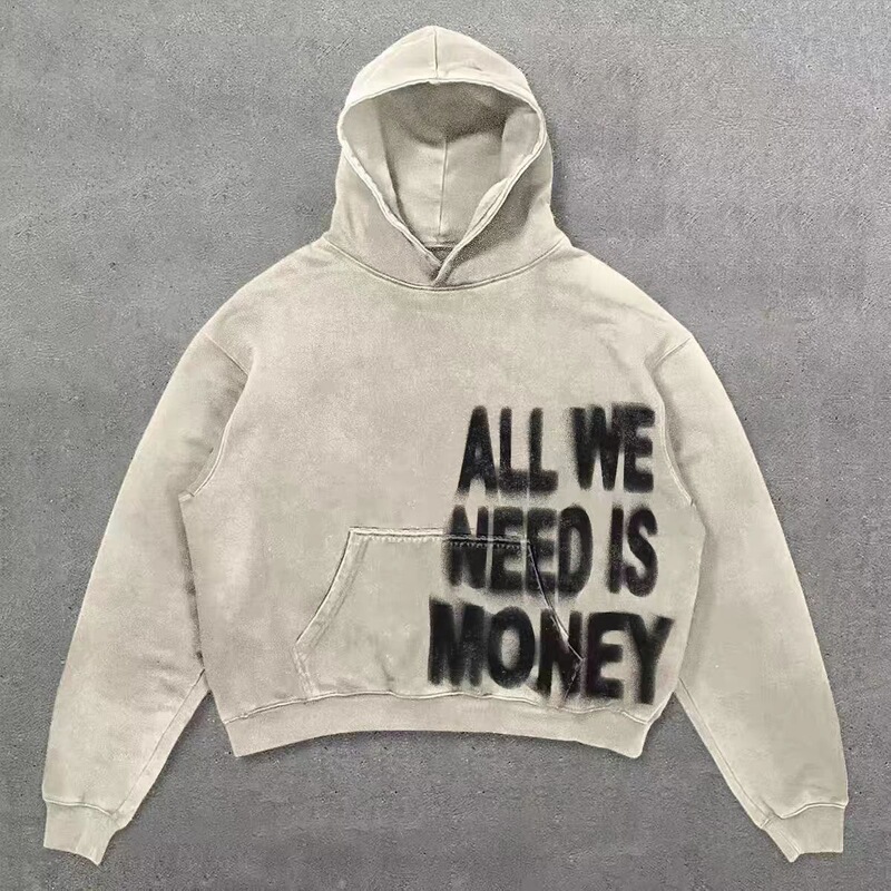 Y2K Retro Gothic Fashion Skull Hoodie Autumn and Winter Hip-Hop Long-Sleeved Jacket Loose Hooded Sweatshirt Y2K Retro Gothic Fashion Skull Hoodie Autumn and Winter Hip-Hop Long-Sleeved Jacket Loose Hooded Sweatshirt