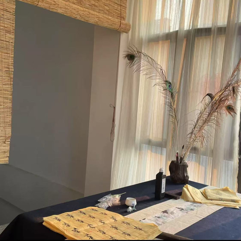 Various Linen-Style Window Curtains: Songchuan Yarn, Yusha Yarn, Mengsha Yarn, Qiushi Yarn Curtains for Living Room, Balcony, Bedroom Decoration Various Linen-Style Window Curtains: Songchuan Yarn, Yusha Yarn, Mengsha Yarn, Qiushi Yarn Curtains for Living Room, Balcony, Bedroom Decoration
