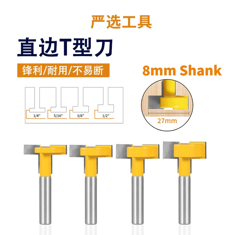 T-ножи с прямым краем 8 ручек 27 мм лезвий с диаметром лезвия