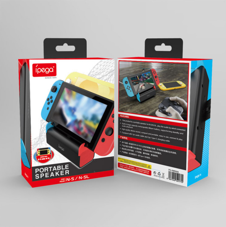 Switch主机座充音响支架NS Lite游戏主机便携音箱底座充电器音箱