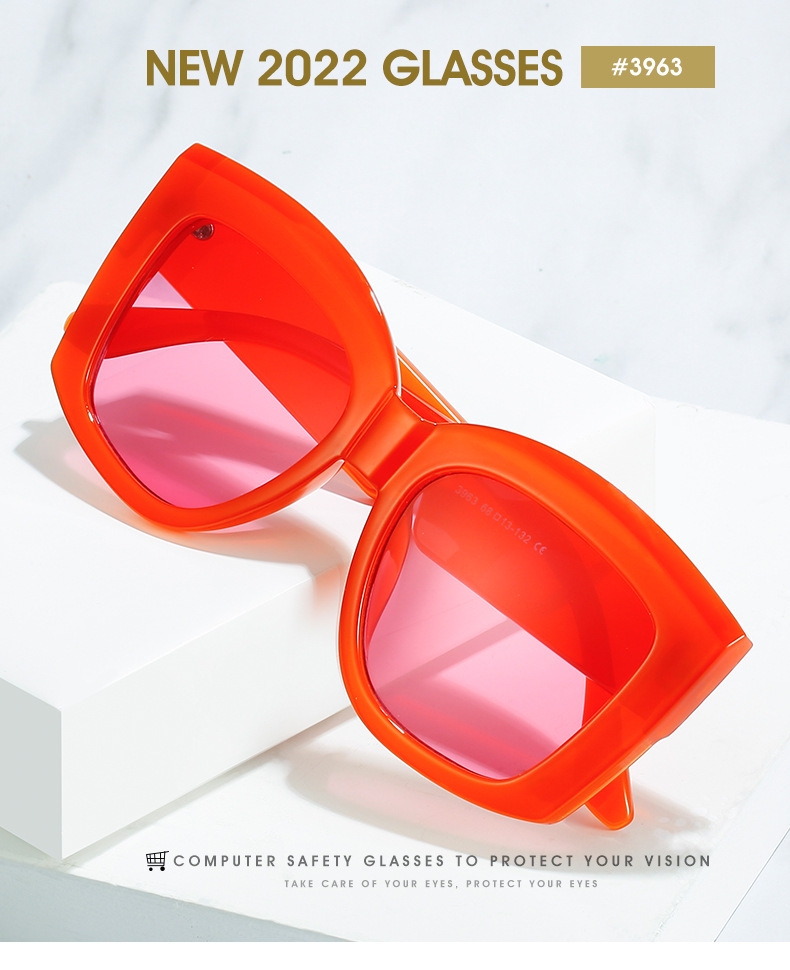 Trendy Women's Square Frame Sunglasses For Personalized Style_voghion.com